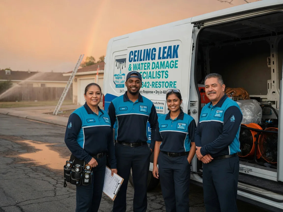 Ceiling Leak Cleanup company in Womelsdorf, PA